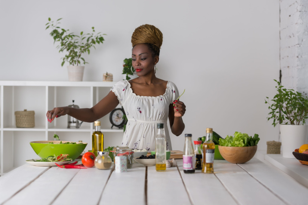 Chopping vegetables /Milles Studio for shutterstock